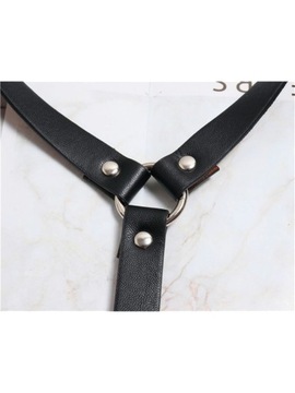 ЖЕНСКАЯ КОЖАНАЯ РЕМНЯ ПОВЕРХ РУБАШКИ ДЕКОРАТИВНАЯ РЕМНЯ