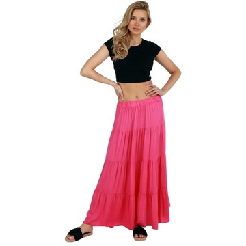 Spódnica długa Zwiewna do kostek HISZPANKA