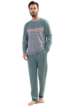 Piżama Męska bawełniana Vienetta 4XL +size duża