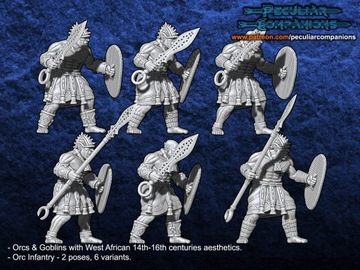 Пехота орков - 10x - Пехота орков