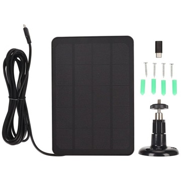 СОЛНЕЧНАЯ ПАНЕЛЬ 10 Вт ДЛЯ НАРУЖНОЙ КАМЕРЫ БЕЗОПАСНОСТИ, НЕПРЕРЫВНОЕ ПИТАНИЕ