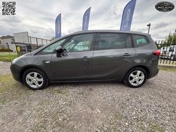 Opel Zafira C Tourer 1.4 Turbo ECOTEC 140KM 2012 Opel Zafira 7 osobowy -Tourer- Szwajcaria - Po przegladzie olejowym Gwara, zdjęcie 6