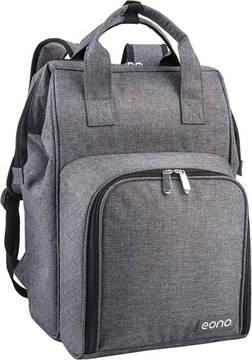 Eono plecak piknikowy Cooler Bag z zestawem naczyń
