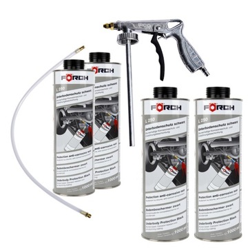 FORCH L250 Środek do konserwacji podwozia 4x1L+ PISTOLET