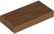 LEGO DUPLO 65109 PŁYTKA TILE 2X4 nugat NOWA (5g)