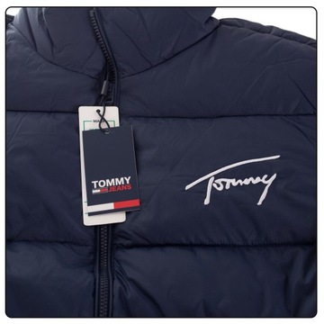 TOMMY HILFIGER MĘSKA KURTKA ZIMOWA GRANATOWA r.L