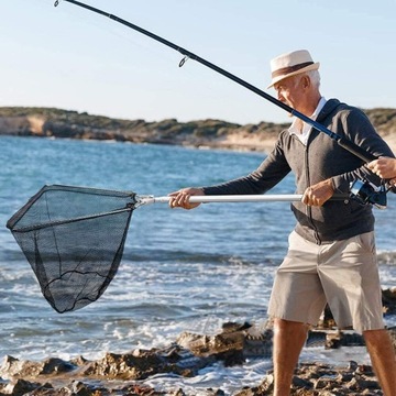 РЫБАЛКА СЕТЬ РЫБАЛКА ПОДСАК ДЛЯ УДОБНОЙ ПОЛОВКИ И ВЫПУСКА РЫБЫ
