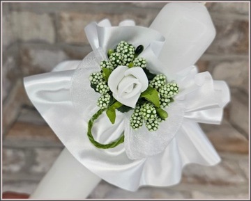 Причастный венок. Причастные венки. Зеленый венок для причастия + капельница.