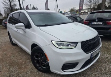 Chrysler Pacifica II 3.6 V6 Hybrid 264KM 2022 Chrysler Pacifica 3.6 eHybrid Touring L/S Skóry Kamery 360 Monitory FV 23%, zdjęcie 8