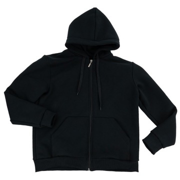 Bluza rozpinana kaptur gruba polski produkt L
