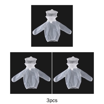 3x Pszczelarz Kurtka Pszczelarska Welon Kapelusz