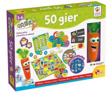 Carotina 50 gier - Lisciani - Lisciani