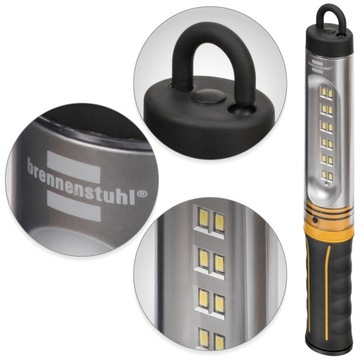 Ładowalna LATARKA LED z kablem USB w zestawie