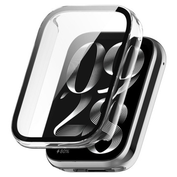ETUI OCHRONNE + SZKŁO HARTOWANE 2w1 DO XIAOMI MI BAND 8 PRO | 6 KOLORÓW