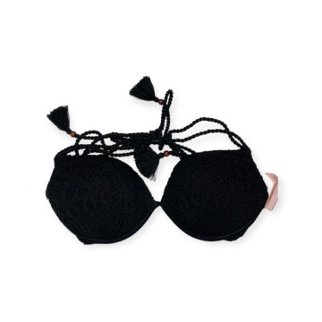 Czarny stanik kąpielowy VICTORIA'S SECRET 32D