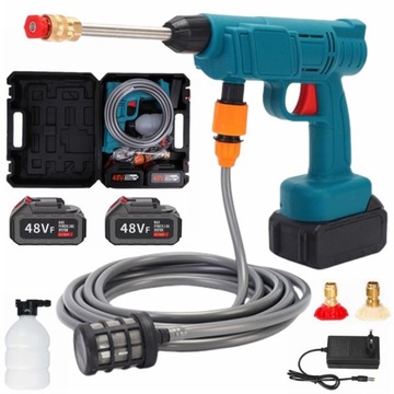 МАШИНА ДАВЛЕНИЯ С АККУМУЛЯТОРНЫМ РАБОТОМ МОЩНОСТЬ 35 БАР 48VF ​​+2* АККУМУЛЯТОРНАЯ БАТАРЕЯ