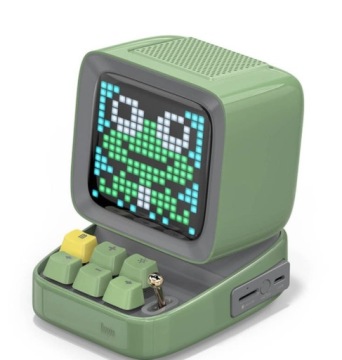 Ретро пиксельный подарок ДИНАМИК + РАДИО + ИГРЫ + БУДИЛЬНИК Сделай сам