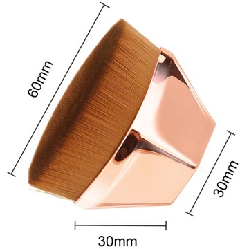 ОДИНАРНАЯ ЩЕТКА для тонального крема, очень плотная, мягкая, нет.