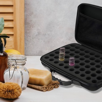 КОСМЕТИЧЕСКАЯ СУМКА-ОРГАНИЗАТОР ДЛЯ КОСМЕТИЧЕСКИХ МАСЕЛ СУМКА ДЛЯ ПОЛИРОВКИ ЧЕРНАЯ