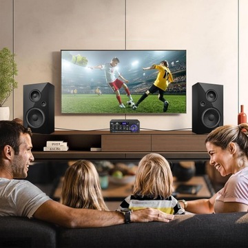 УСИЛИТЕЛЬ МОЩНОСТИ АУДИО МИНИ-СТЕРЕО УСИЛИТЕЛИ HIFI УСИЛИТЕЛЬ BLUETOOTH 5.0