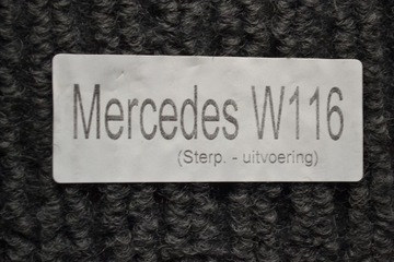 Mercedes W116 Dywaniki materiałowe komplet