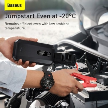 Автомобильный аккумулятор Baseus Jump Starter Power Bank 20000 мАч