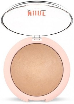 Golden Rose Nude Look - Wypiekany Puder do Twarzy