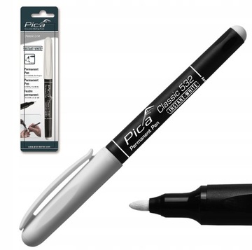 Pica 532 Pisak marker znacznik biały 1-2mm