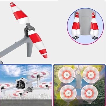 Niskoszumne Śmigła do DJI Air 3 Łatwe Instalowanie, 8.7 cala