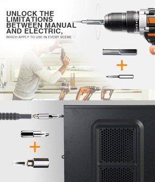 НАБОР ТОЧНЫХ БИТ + ОТВЕРТКА JAKEMY JM-8174