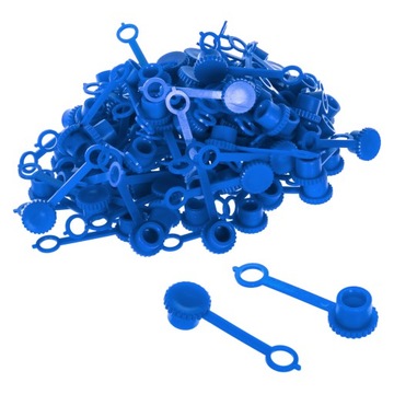 Osłona osłonki smarowniczki kalamitki 100szt blue