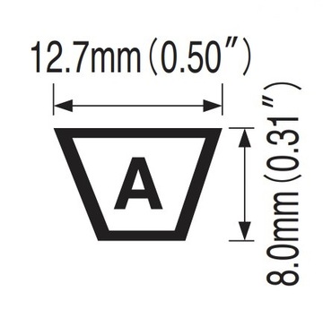 РЕМЕНЬ КЛИНОВЫЙ A690 A26 13x660 Li ЯПОНСКИЙ