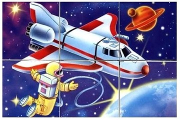 Пазл с картинками для детей, 6 деталей