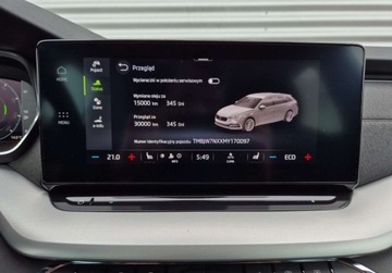 Skoda Octavia IV Kombi Plug-in 1.4 TSI iV Plug-In Hybrid 204KM 2021 Skoda Octavia 1.4iV PHEV 204KM Style DSG Kessy Virtual Podgrz.szybafotele, zdjęcie 26