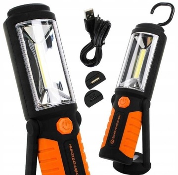 Фонарик Лампа для мастерской COB LED литий-ионная лампа