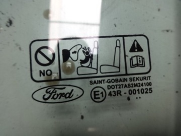 FORD GALAXY MK3 06R SKLO (OKNO) DVEŘE LEVÝ PŘEDNÍ