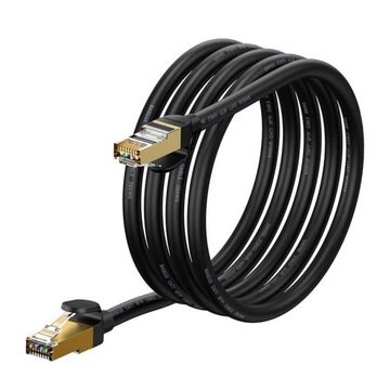 ИНТЕРНЕТ-КАБЕЛЬ BASEUS КАБЕЛЬ ETHERNET LAN RJ45 CAT.7, 10 Гбит/с, 2 м