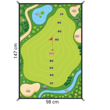 НАБОР ДЛЯ ОБУЧЕНИЯ МИНИ-ГОЛЬФУ НАВЫКИ ИГРЫ ВОЗДУШНЫЕ ЗАНЯТИЯ ПОВЕРХ
