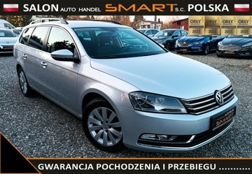 Volkswagen Passat B7 Variant 2.0 TDI CR DPF BlueMotion 140KM 2013 Volkswagen Passat Navi / Jedyne 157000 Tyś km