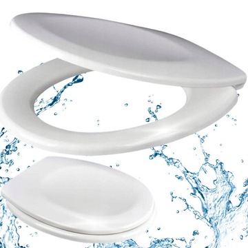 DESKA WC SEDESOWA Z DUROPLAST WOLNOOPADAJĄCA UNIWERSALNA TOALETOWA