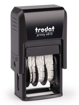 Штамп даты 4810 Trodat ISO 4 мм