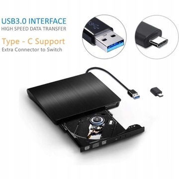 Горячие продажи Внешний CD DVD USB C Writer Type C USB Drive