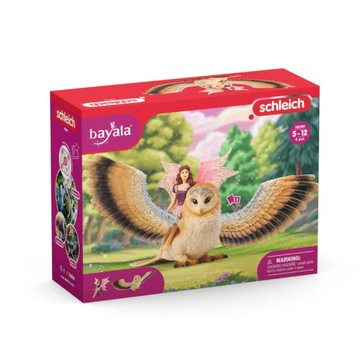 Schleich 70789 Wróżka lecąca na sowie