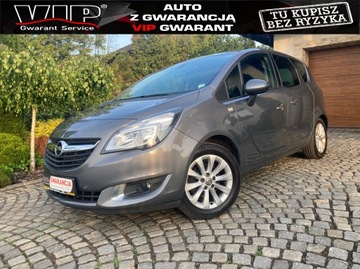 Opel Meriva II Mikrovan Facelifting 1.4 Turbo ECOTEC 120KM 2016 OPEL MERIVA 1.4T, 1 WŁAŚCICIEL, PODGRZ. KIEROWNICA