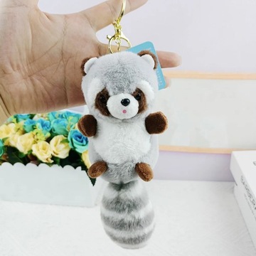 Pluszaki Racoon luzem Mini zabawki
