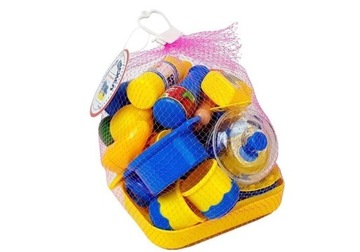 Набор пластиковой посуды «Маленькие кастрюли шеф-повара»