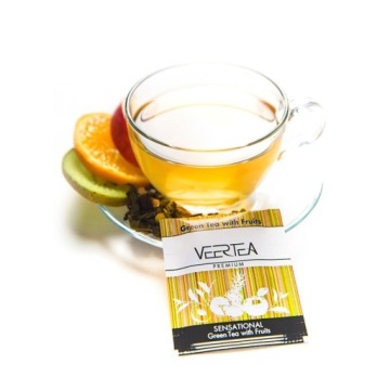 Чайный сервиз Veertea черный фруктовый 90 шт BIG MIX