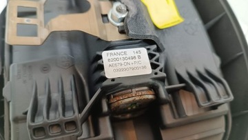 Renault Megane Scenic 2 II черный водитель подушка