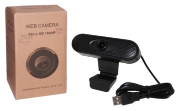 KAMERA KAMERKA INTERNETOWA PC MIKROFON 1080p FHD