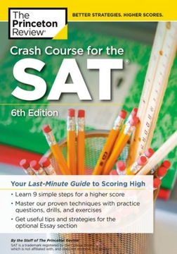 Książka Crash Course for the SAT PRINCETON REVIEW